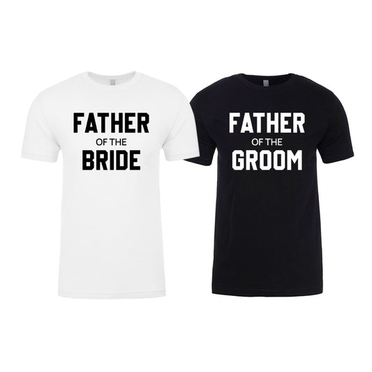 Father of the Bride, Father of the Groom Tees