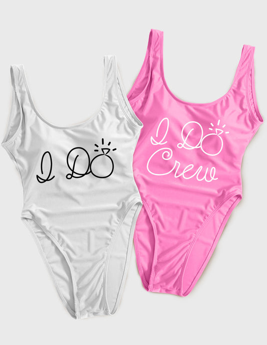 I Do & I Do Crew Bride Swimsuit