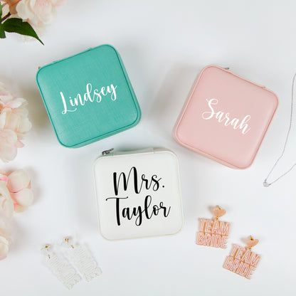 Personalized Mrs. Jewelry Box Gift