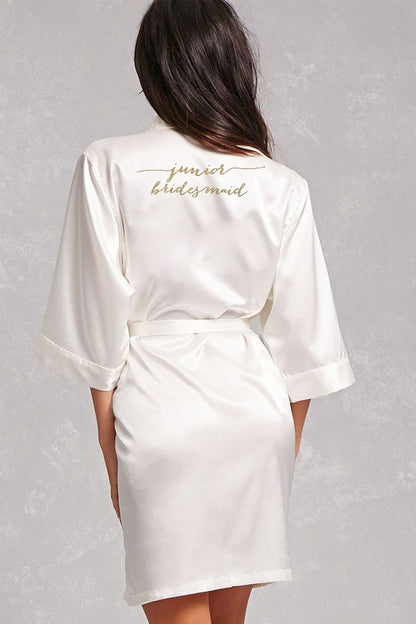 Flowy Style - Junior Bridesmaid Robe