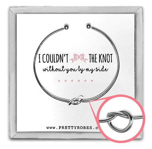 Knot Bracelet - Silver - Design D