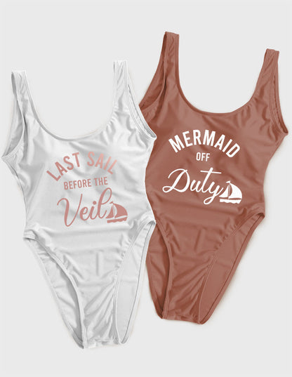 Last Sail & Mermaid Off Duty Bride Swimsuit