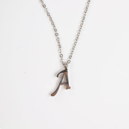 Cursif Letter Necklace