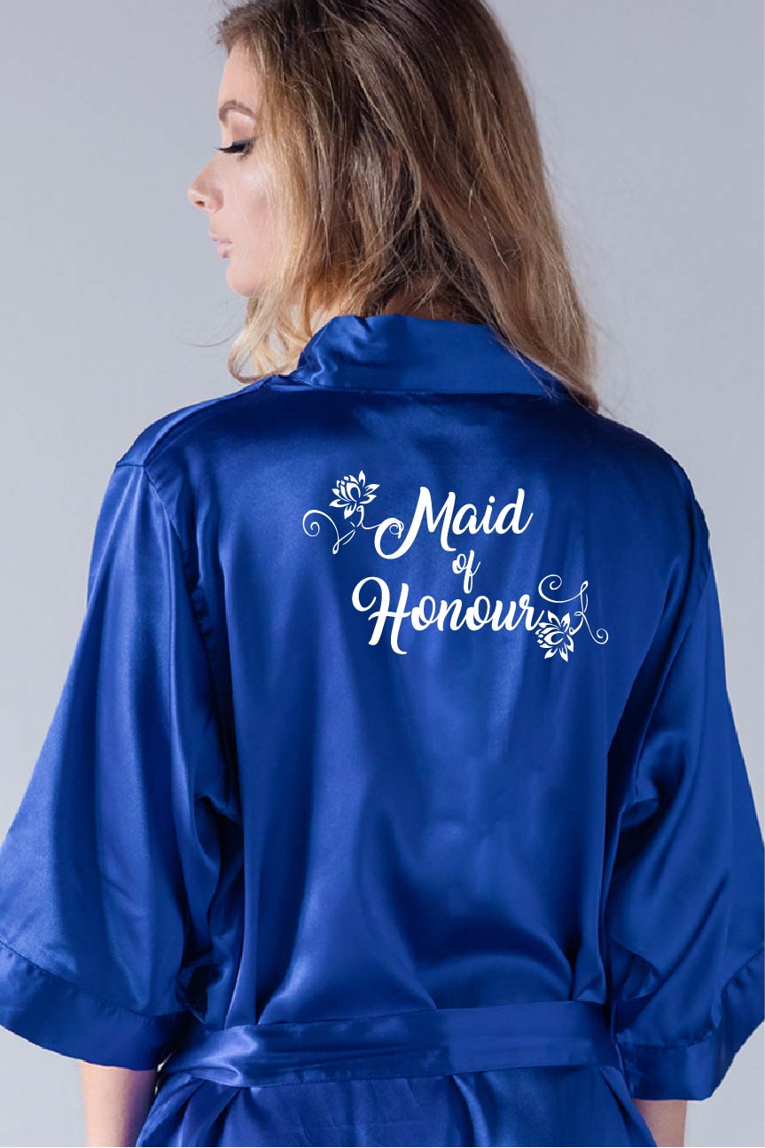 Flower Style - Maid of Honour Robe