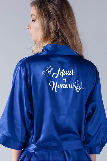 Flower Style - Maid of Honour Robe