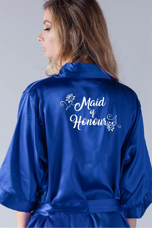 Flower Style - Maid of Honour Robe