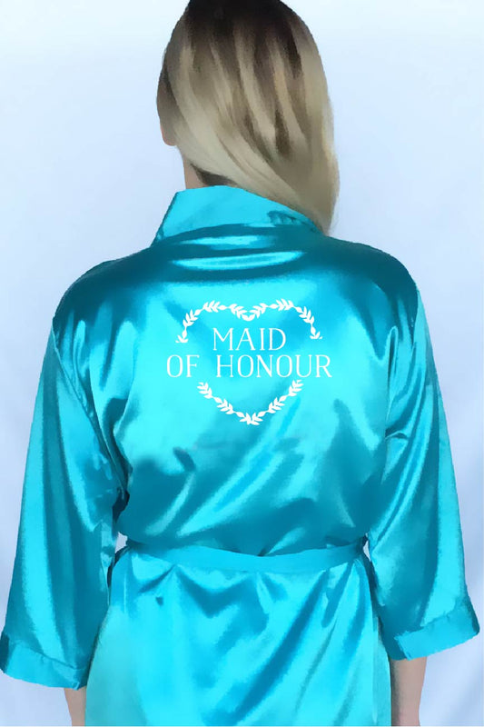 Heart Wreath Style - Maid of Honour Robe