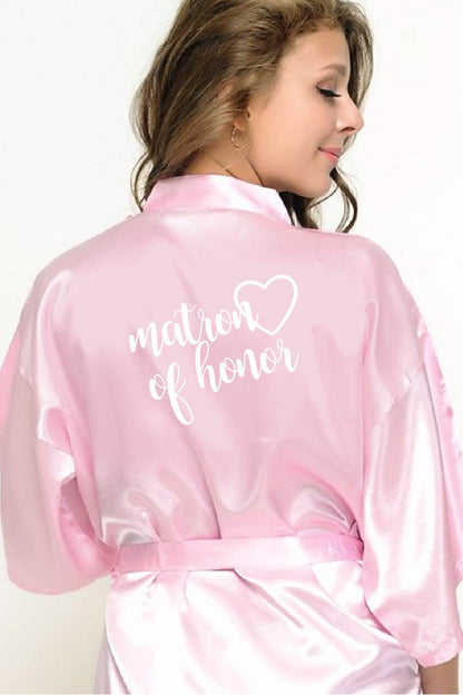 Heart Style - Matron of Honor Robe