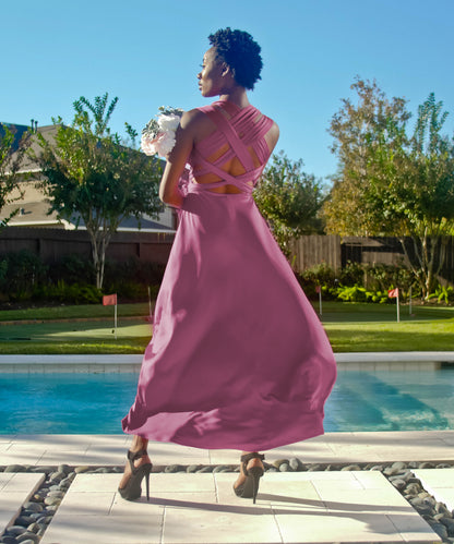 Mauve Infinity Dress