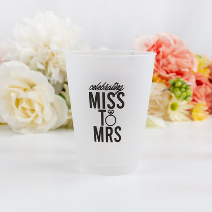 Celebrating Miss to Mrs Frosted Cups