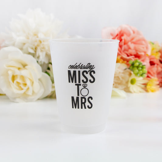 Celebrating Miss to Mrs Frosted Cups