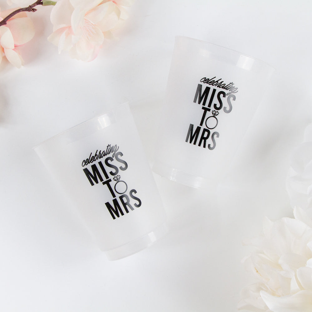 Celebrating Miss to Mrs Frosted Cups