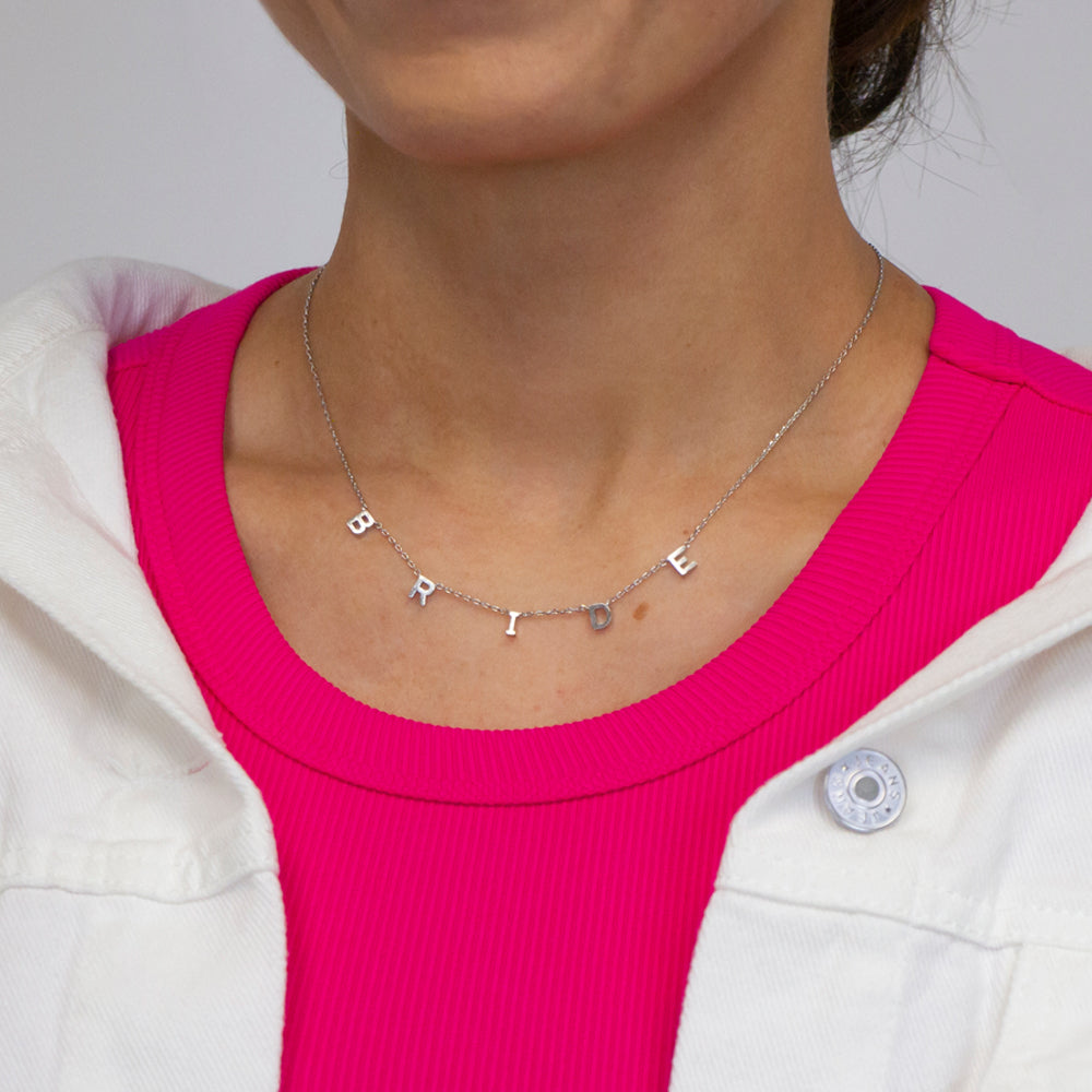 Bride Necklace silver