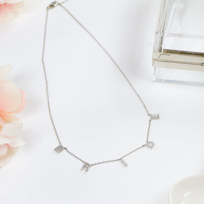 Rhinestone Bride Necklace