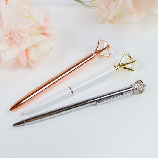 Bride and Groom Wedding Pens