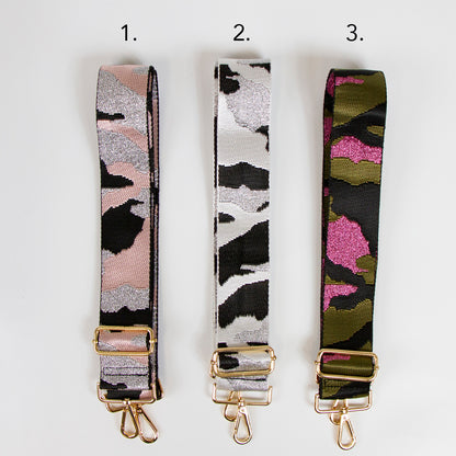 Camo Crossbody Purse Strap