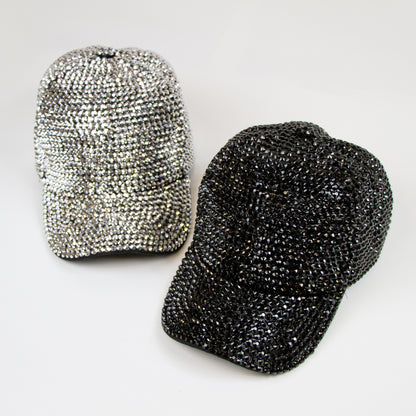 Rhinestone Bride Baseball Hat
