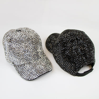 Rhinestone Bride Baseball Hat