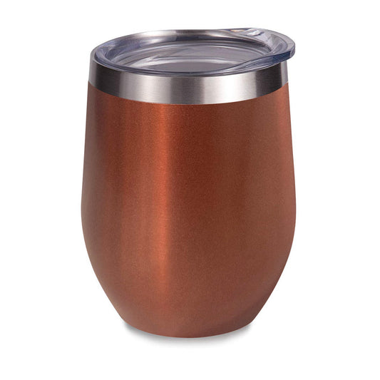Blank Rose Gold Wine Tumbler