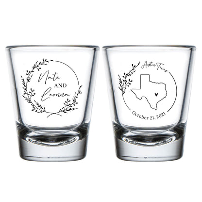 State Map Wedding Shot Glass (68)