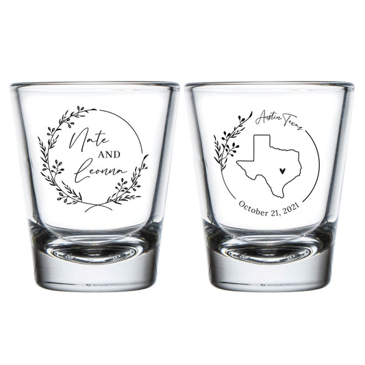 State Map Wedding Shot Glass (68)