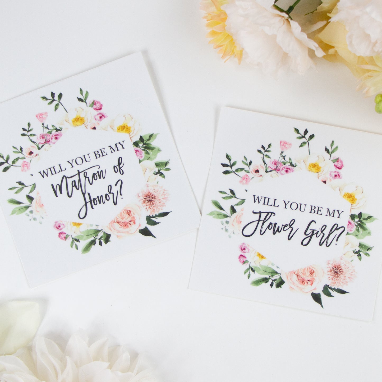 Will You Be My Bridesmaid Sticker