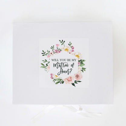 Will You Be My Matron of Honor Sticker
