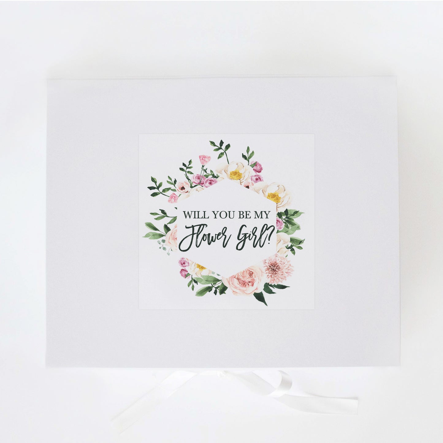 Will You Be My Flower Girl Sticker