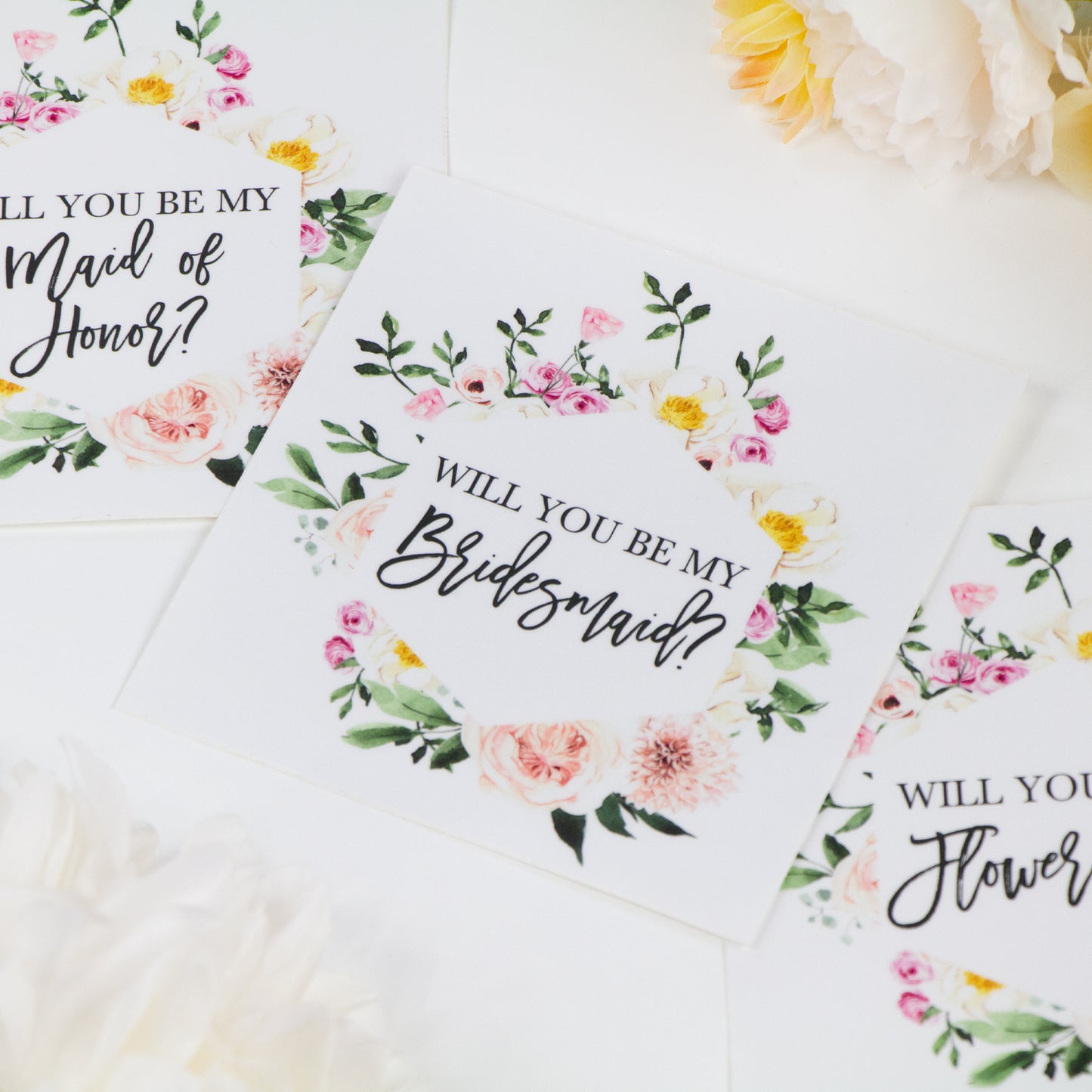 Will You Be My Bridesmaid Sticker