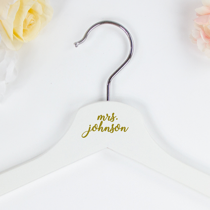 Personalized Hanger - F