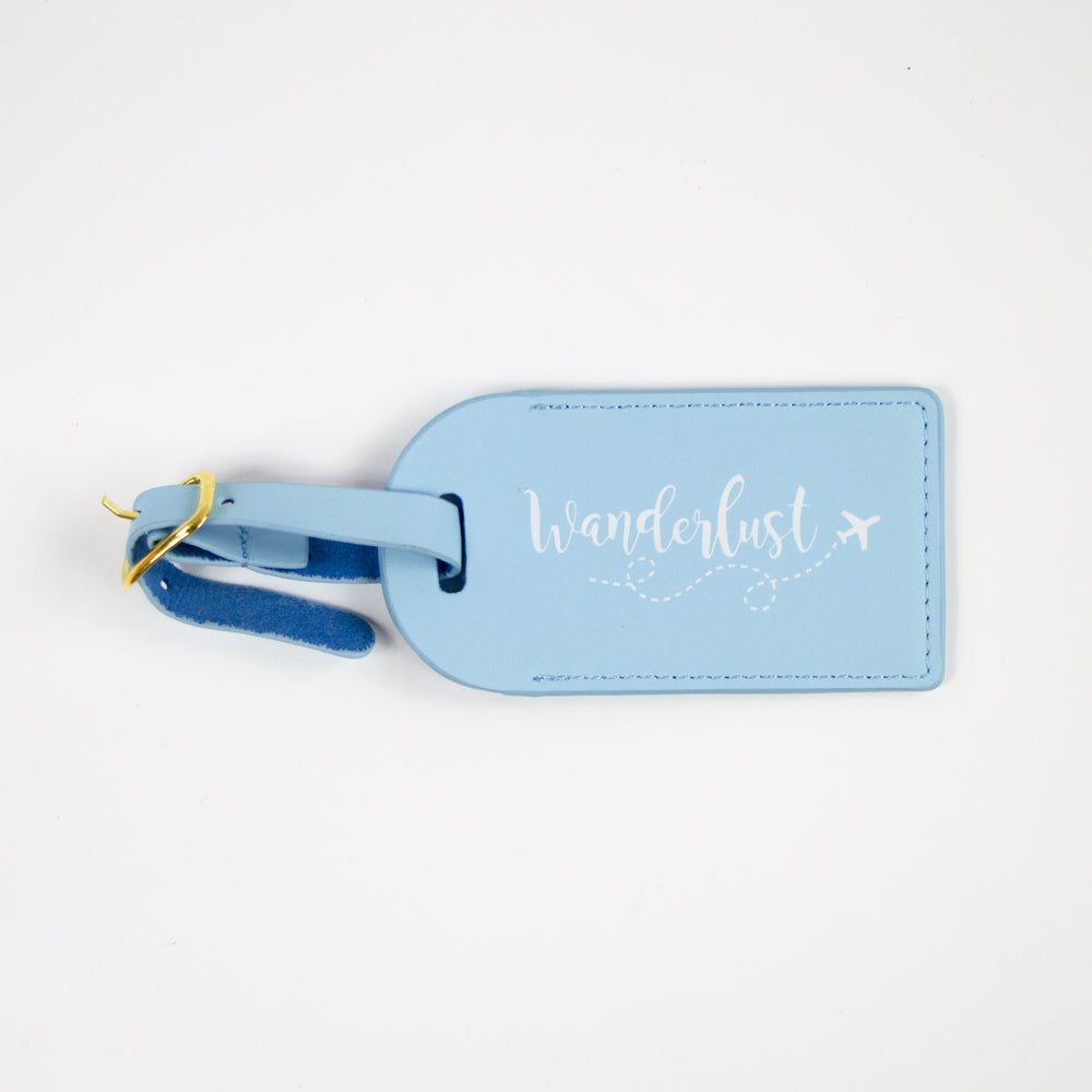 Wanderlust Luggage Tag