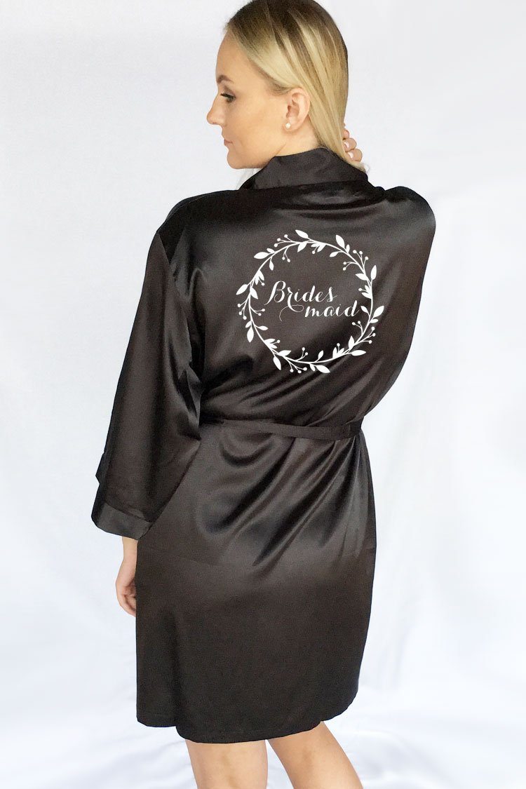 Wreath Style - Bridesmaid Robe