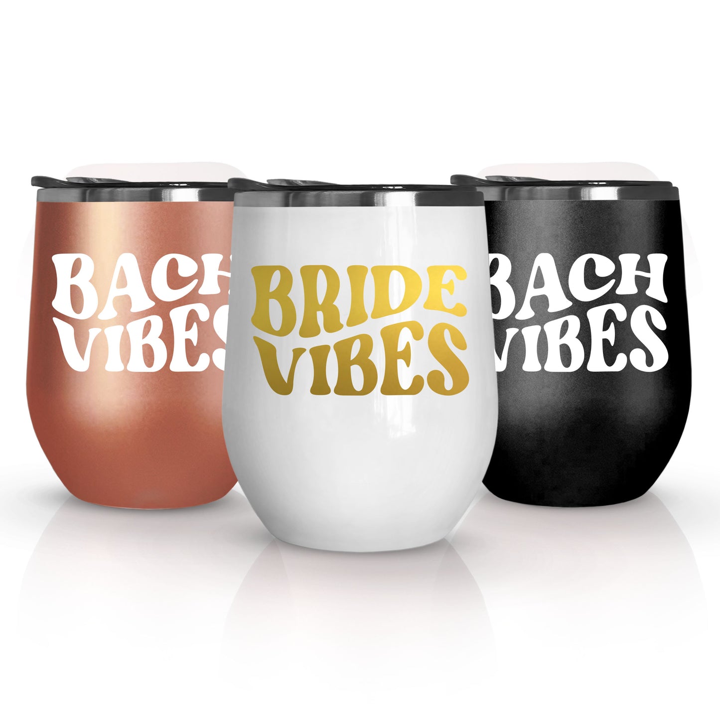 Bride Vibes, Bach Vibes Wine Tumblers