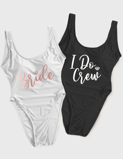 Bride & I Do Crew Bachelorette Bride Swimsuit