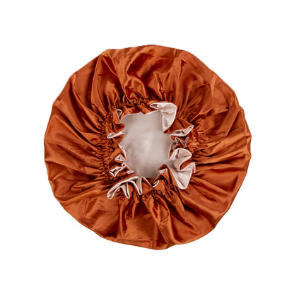 Copper Satin Bonnet