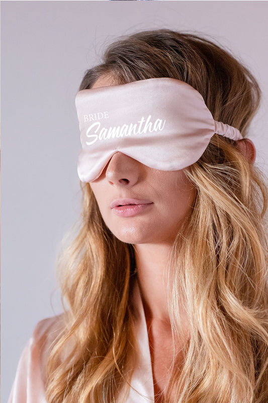 Eye Mask - Bride (with Custom Text)