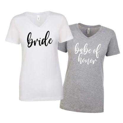 Bride, Babe, Babe of Honor Sweatshirt