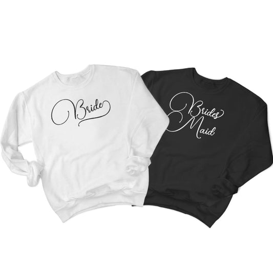 Bride & Bridesmaid (67) Sweatshirt