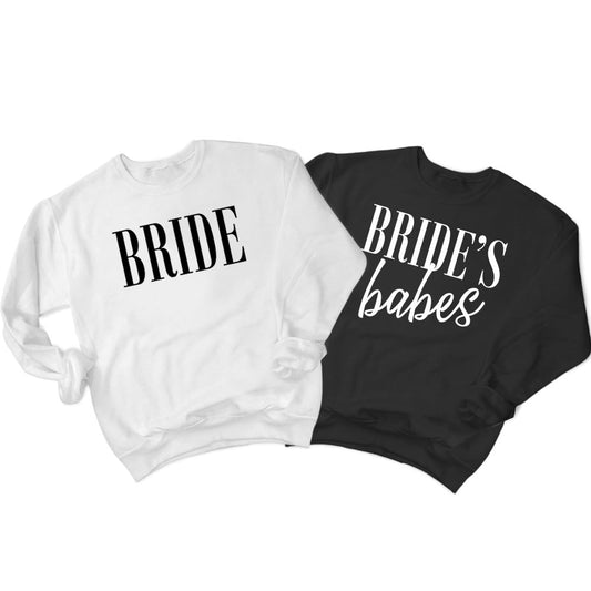 Bride, Bride's Babes Sweatshirt