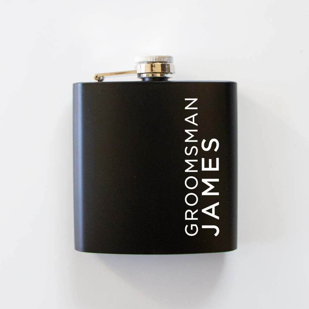 Groomsmen Wedding Flask image