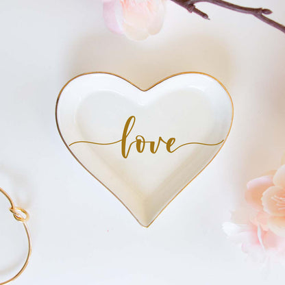 Personalized Love Ring Dish for Wedding