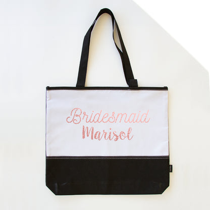 Bridesmaid - Personalized Tote Bag