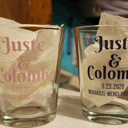 Customized Shot Glasses  (fj)