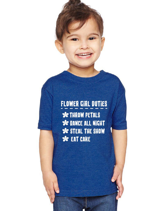 Flower Girl Duties - Toddler Tee