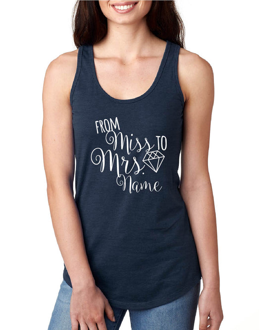 From Miss to Mrs Tank