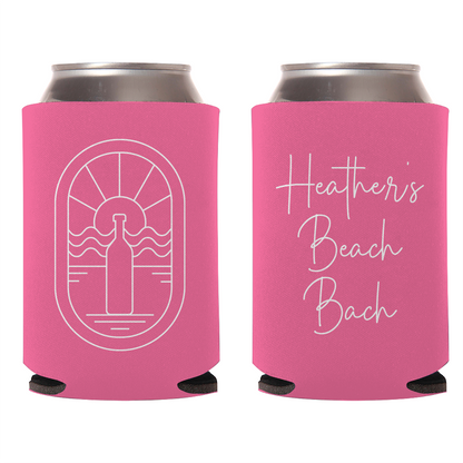Beach Bach Can Coolers