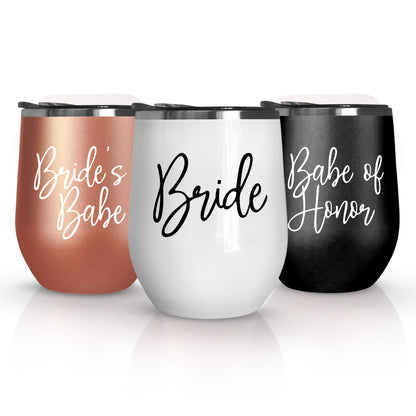 Bride Tribe Wine Tumbler Favors