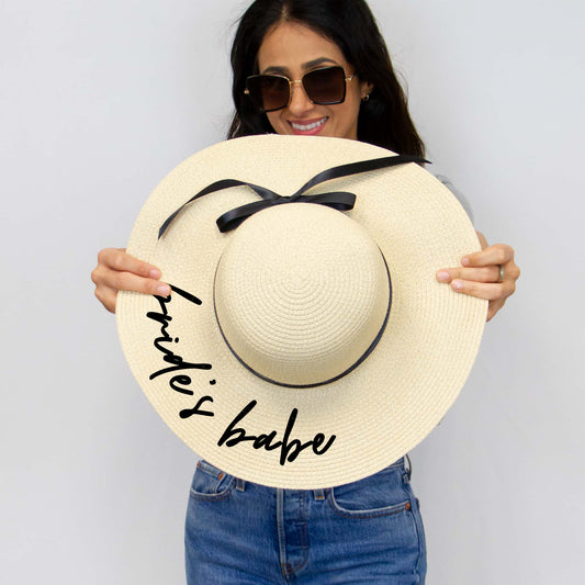 Bride, Bride's Babe Bachelorette Floppy Hat