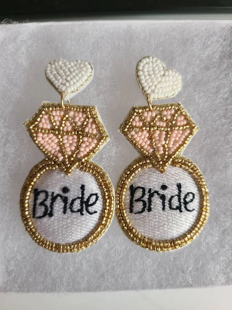 Diamond  Bride Earrings image