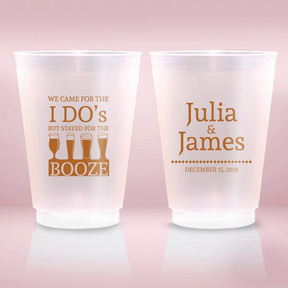 Wedding Frosted Cup (215)